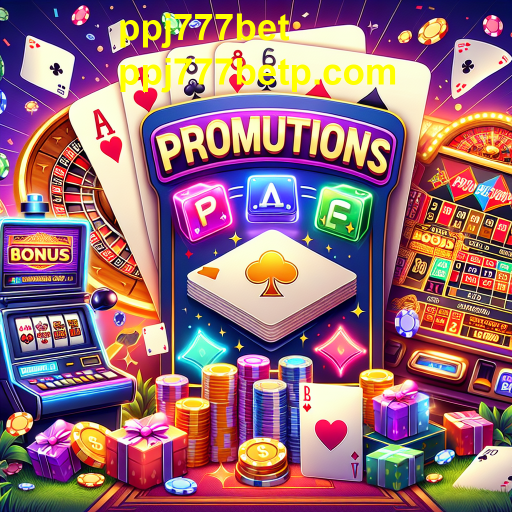 Aproveite as Promoções Imperdíveis na ppj777bet
